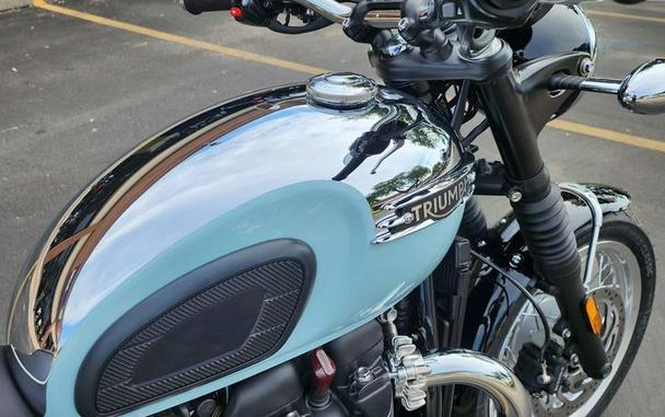 2023 Triumph Bonneville T120 Chrome Edition Meriden Blue