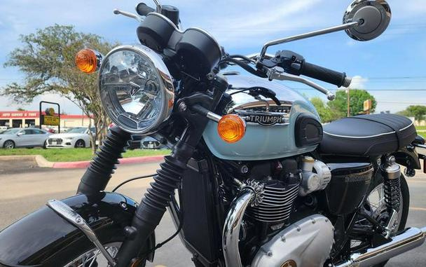 2023 Triumph Bonneville T120 Chrome Edition Meriden Blue