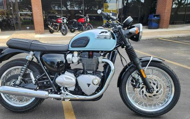 2023 Triumph Bonneville T120 Chrome Edition Meriden Blue