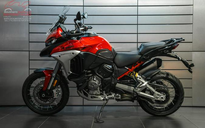 2023 Ducati Multistrada V4 Rally Ducati Red