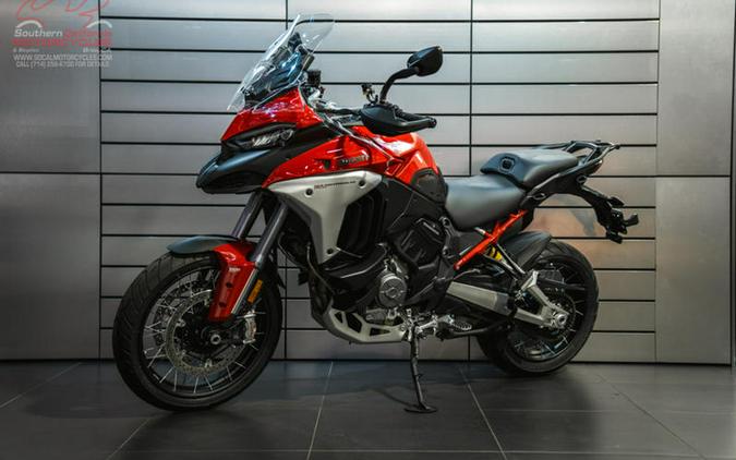 2023 Ducati Multistrada V4 Rally Ducati Red