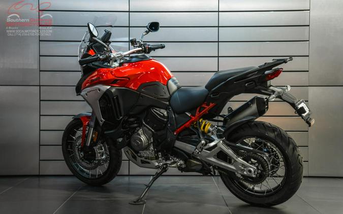 2023 Ducati Multistrada V4 Rally Ducati Red