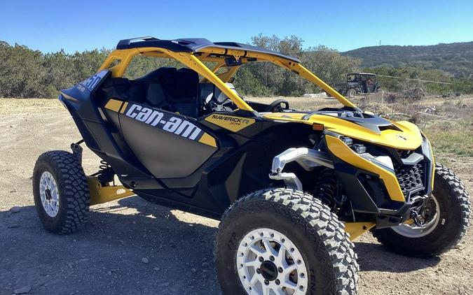 2024 Can-Am® Maverick R X RS Carbon Black & Neo Yellow