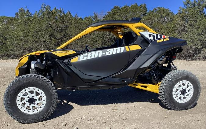 2024 Can-Am® Maverick R X RS Carbon Black & Neo Yellow