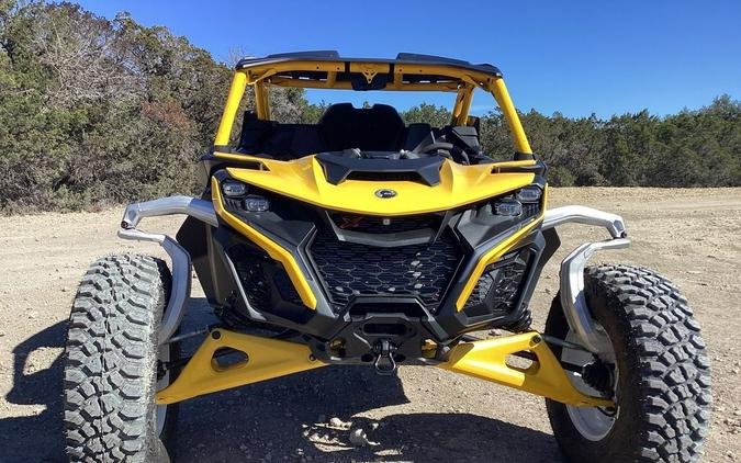 2024 Can-Am® Maverick R X RS Carbon Black & Neo Yellow