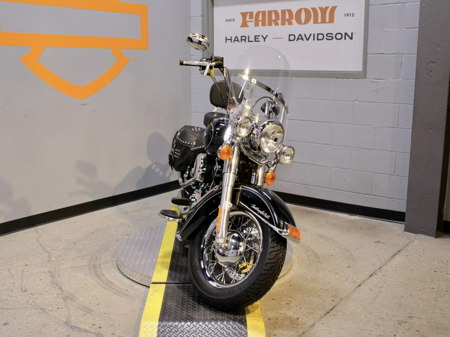 Used 2015 Harley-Davidson Heritage Softail Classic FLSTC Motorcycle For Sale In Columbus, OH