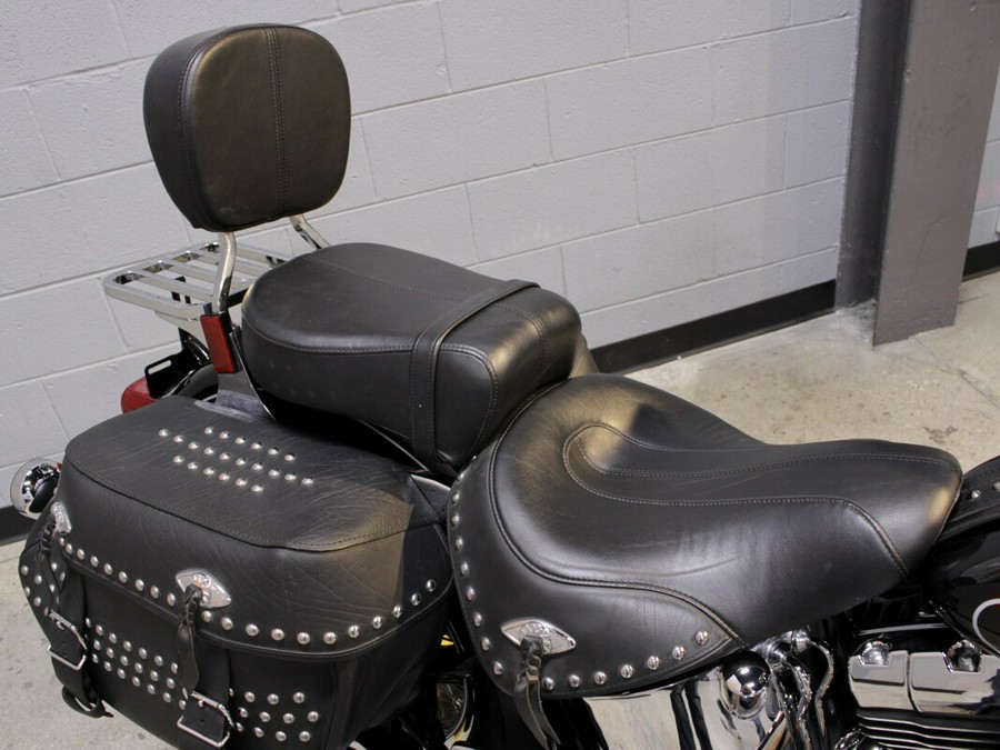 Used 2015 Harley-Davidson Heritage Softail Classic FLSTC Motorcycle For Sale In Columbus, OH