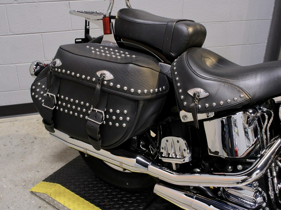 Used 2015 Harley-Davidson Heritage Softail Classic FLSTC Motorcycle For Sale In Columbus, OH