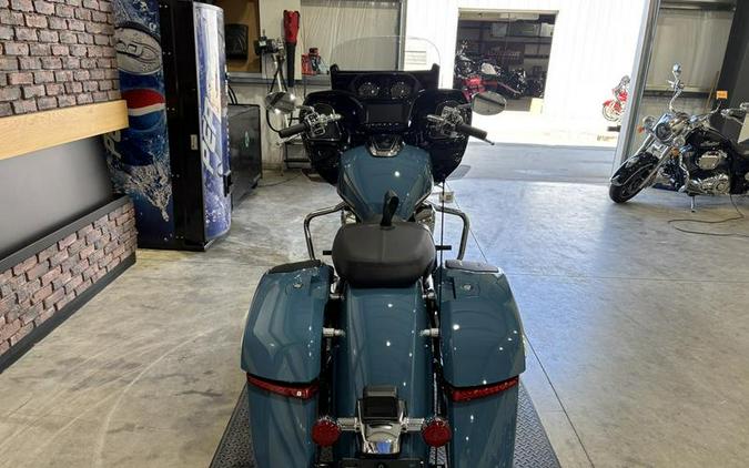 2026 Indian Motorcycle® Challenger® Limited 112 w/PowerBand Audio Storm Blue with Black Metallic