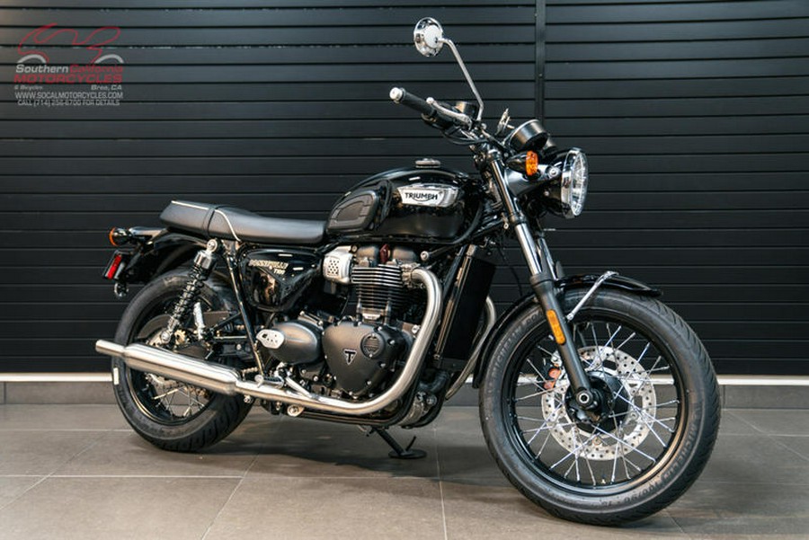 2024 Triumph Bonneville T100 - Jet Black