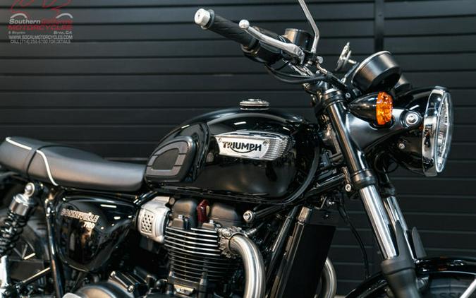 2024 Triumph Bonneville T100 Jet Black