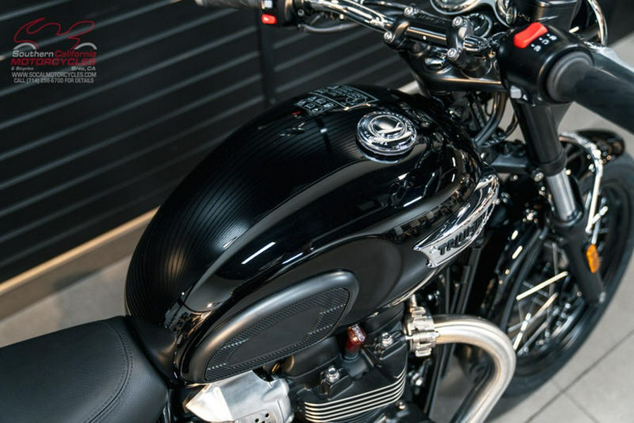 2024 Triumph Bonneville T100 - Jet Black