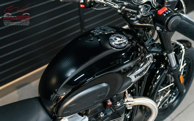 2024 Triumph Bonneville T100 - Jet Black