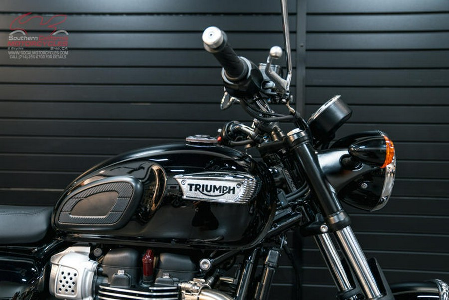 2024 Triumph Bonneville T100 - Jet Black