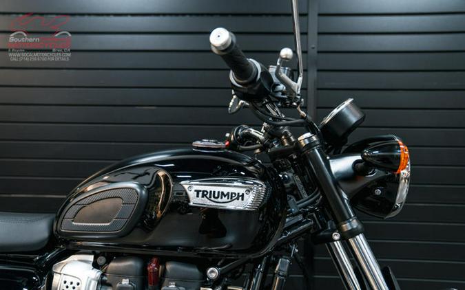 2024 Triumph Bonneville T100 Jet Black