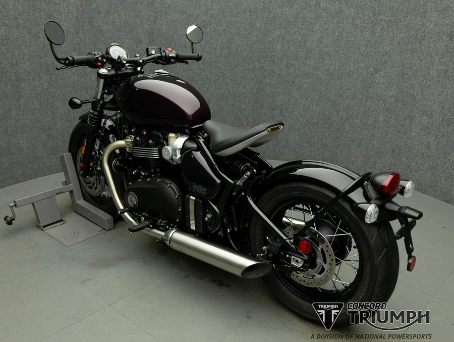 2024 TRIUMPH BONNEVILLE BOBBER