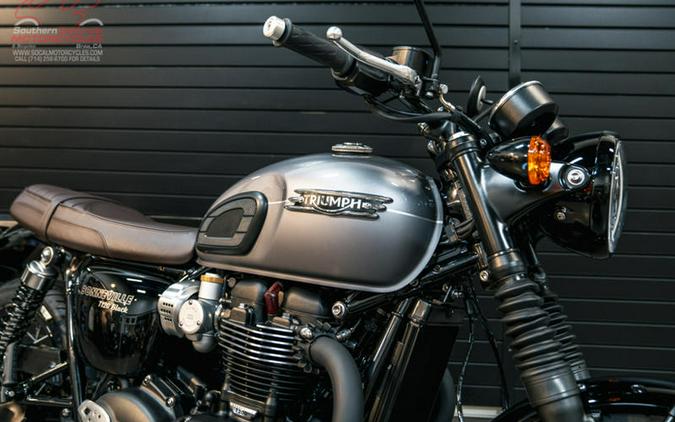 2024 Triumph Bonneville T120 Black Graphite/Matt Graphite