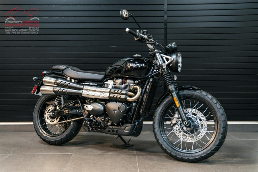 2024 Triumph Scrambler 900 - Jet Black