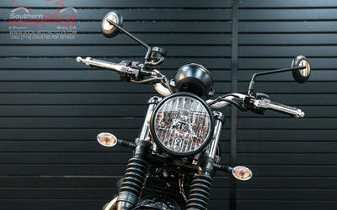 2024 Triumph Scrambler 900 - Jet Black