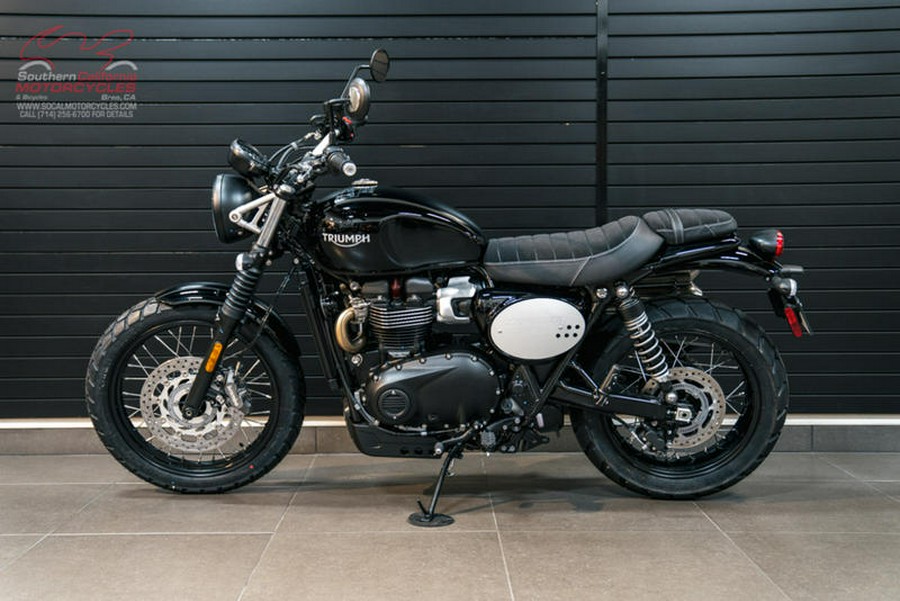 2024 Triumph Scrambler 900 - Jet Black