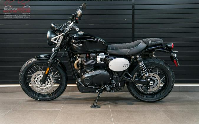 2024 Triumph Scrambler 900 - Jet Black