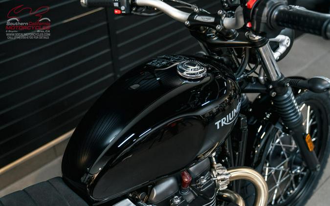 2024 Triumph Scrambler 900 - Jet Black