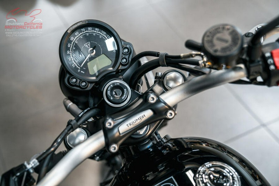 2024 Triumph Scrambler 900 - Jet Black