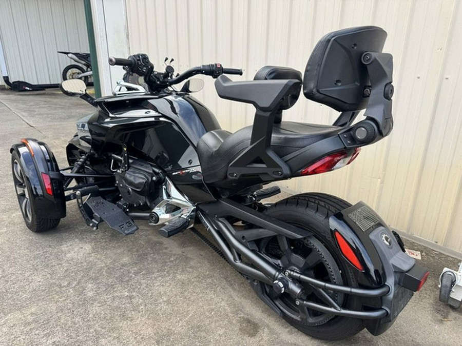 2015 Can-Am Spyder F3 S 6-Speed Semi-Automatic (SE6) Steel Black