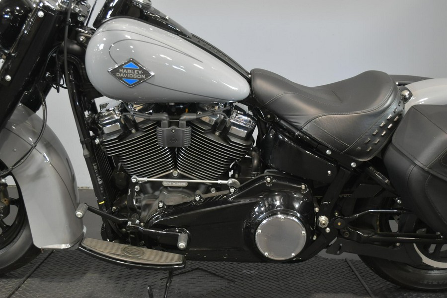 2026 Harley-Davidson Heritage Classic Dark Billiard Gray Black Cast Wheels