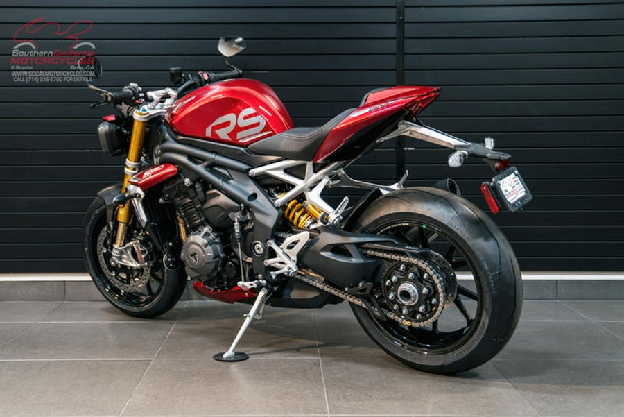 2024 Triumph Speed Triple 1200 RS Carnival Red