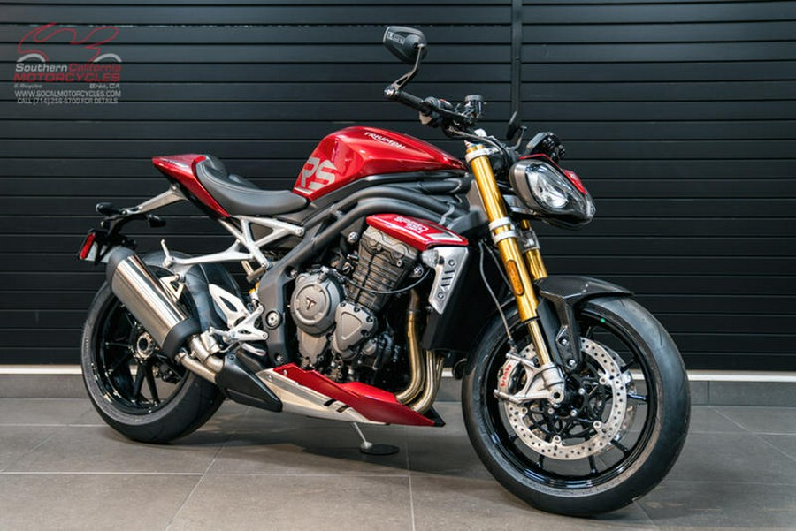 2024 Triumph Speed Triple 1200 RS Carnival Red