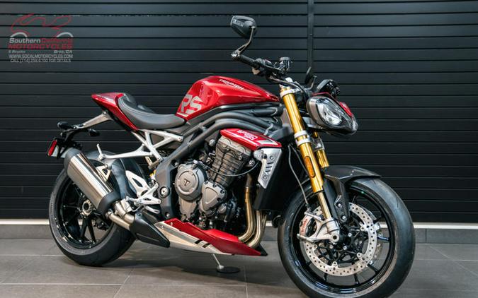 2024 Triumph Speed Triple 1200 RS Carnival Red