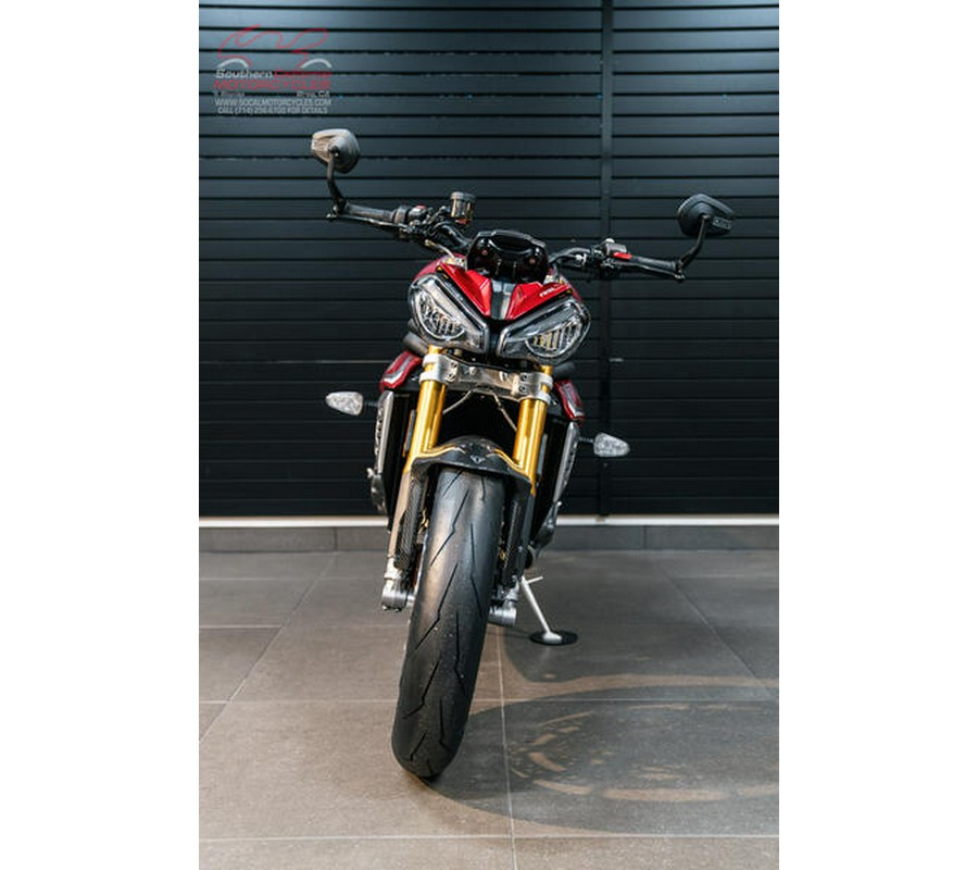 2024 Triumph Speed Triple 1200 RS Carnival Red