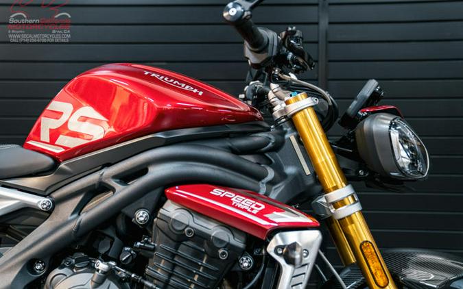 2024 Triumph Speed Triple 1200 RS Carnival Red