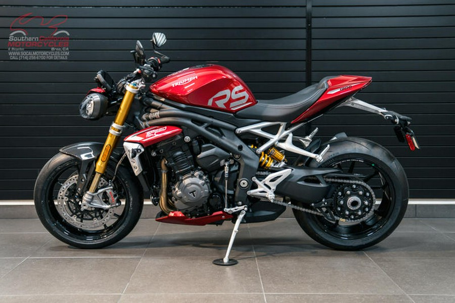 2024 Triumph Speed Triple 1200 RS Carnival Red