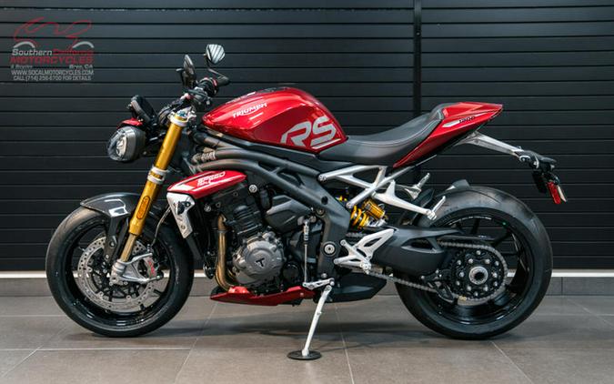 2024 Triumph Speed Triple 1200 RS Carnival Red