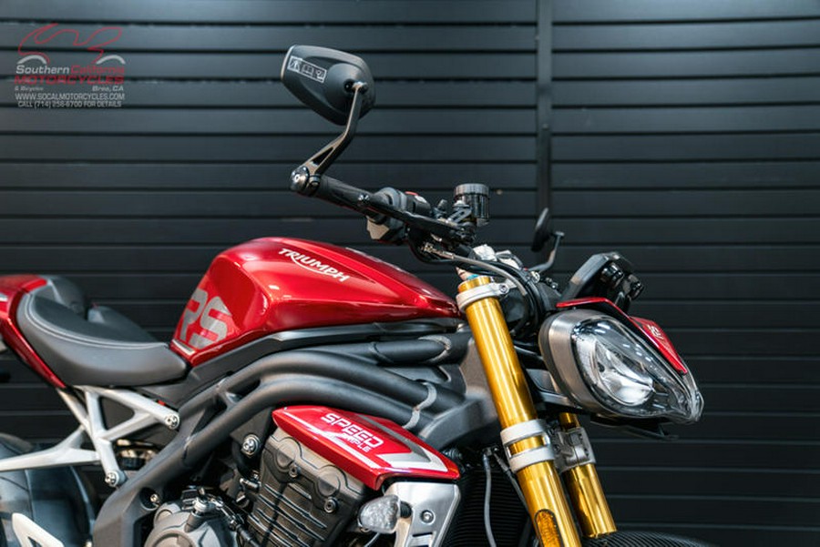 2024 Triumph Speed Triple 1200 RS Carnival Red