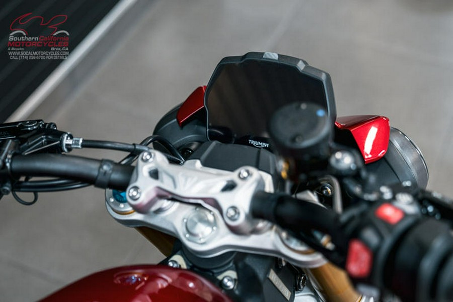 2024 Triumph Speed Triple 1200 RS Carnival Red