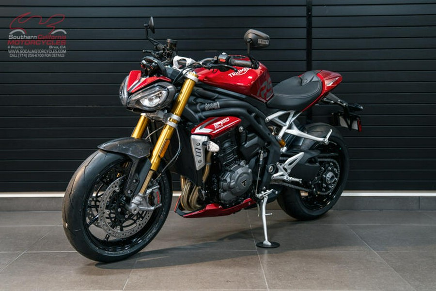 2024 Triumph Speed Triple 1200 RS Carnival Red