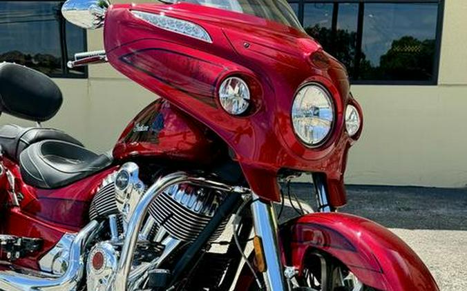 2017 Indian Motorcycle® Chieftain® Elite Fireglow Red Candy w/ Marble Accents