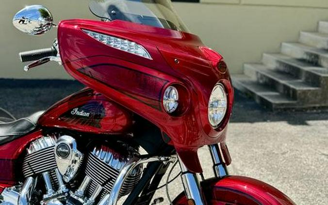 2017 Indian Motorcycle® Chieftain® Elite Fireglow Red Candy w/ Marble Accents