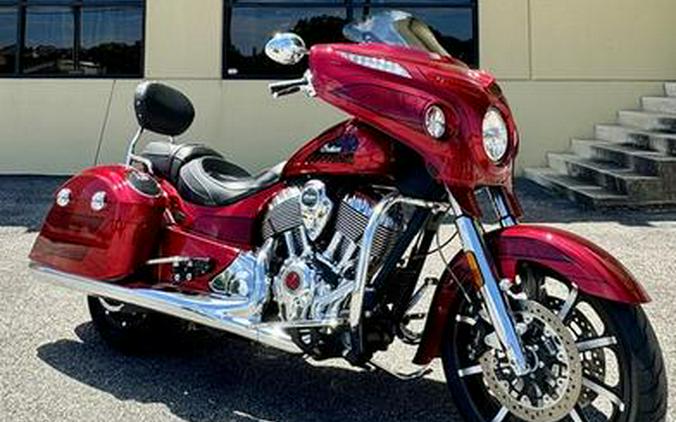 2017 Indian Motorcycle® Chieftain® Elite Fireglow Red Candy w/ Marble Accents