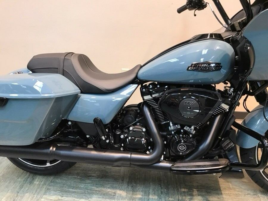 2024 Harley-Davidson Road Glide® Sharkskin Blue - Black Finish FLTRX