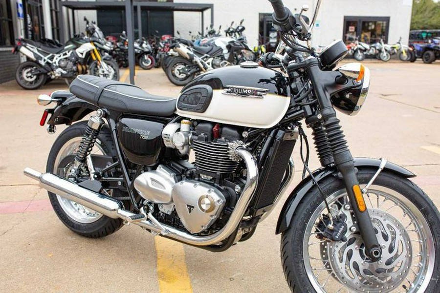 New 2024 Triumph BONNEVILLE T-120 BLACK