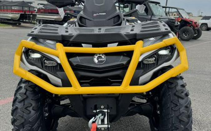 New 2024 CAN-AM OUTLANDER MAX XTP 850 HYPER SILVER AND NEO YELLOW