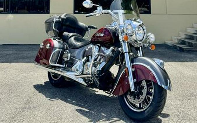 2019 Indian Motorcycle® Springfield® Steel Gray / Burgundy Metallic