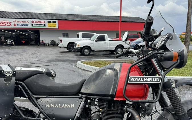 2021 Royal Enfield Himalayan Rock Red Granite Black