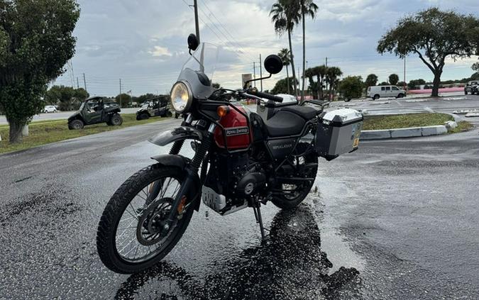 2021 Royal Enfield Himalayan Rock Red Granite Black