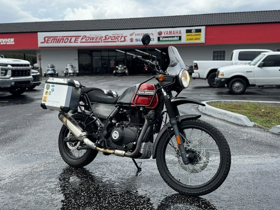 2021 Royal Enfield Himalayan Rock Red Granite Black