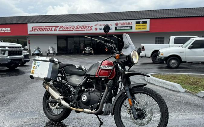 2021 Royal Enfield Himalayan Rock Red Granite Black